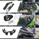 Suitable for Kawasaki Kawasaki ZX25RZX-4RR carbon fiber modified parts full car dry carbon shell deflector