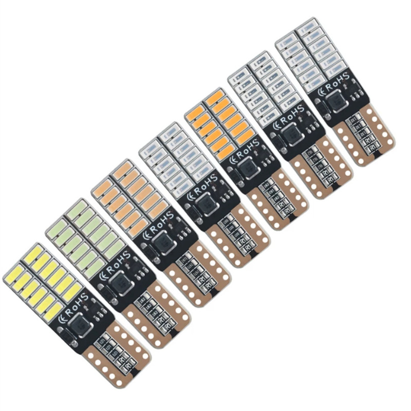 Factory direct new car decoding T10 4014 24 lamp width indicator constant current led reading light