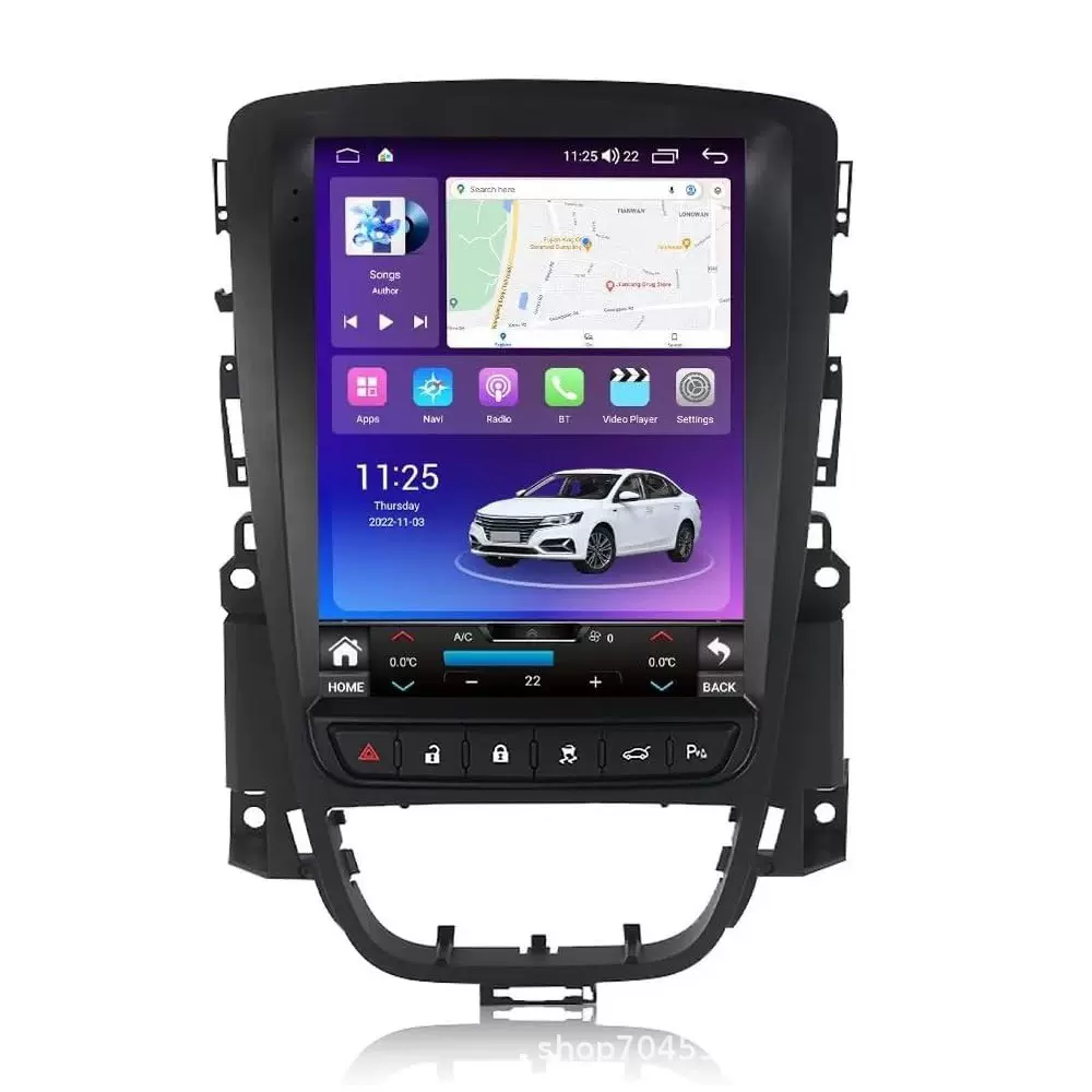 适用于别克英朗/欧宝雅特09-15款竖屏车载Carplay安卓导航一体机