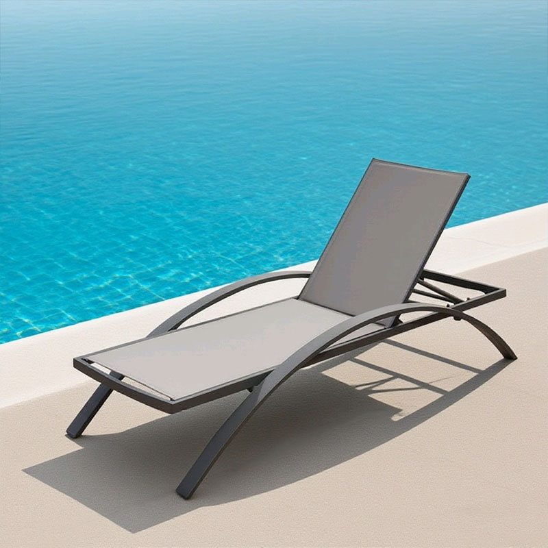 Silla al aire libre Residencia patio piscina silla de playa silla de ocio a prueba de agua protección solar villa nórdica silla de playa jardín