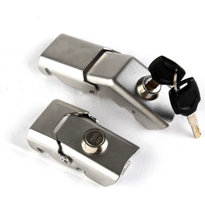 Motorcycle modified aluminum alloy trunk factory original accessories upper and lower locks lock cylinder accessories trunk matching locks