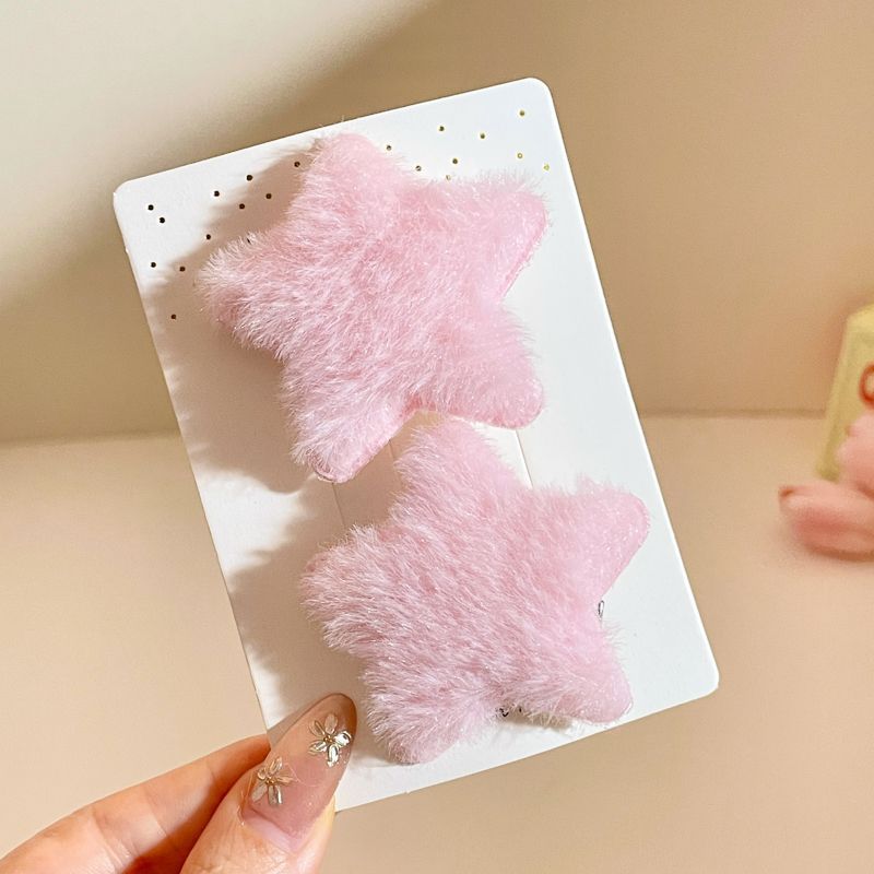 Clip de cabello de flor de leopardo para mujeres clip de cabello de alto nivel frente clip de frangeo 2025 nuevo clip lateral clip de cabello toque