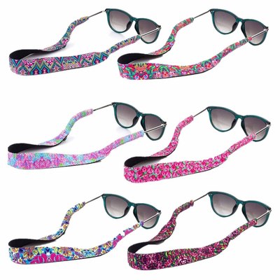 廠家供應潛水料眼鏡各種顏色Neoprene防滑眼鏡帶也可定制不同圖案