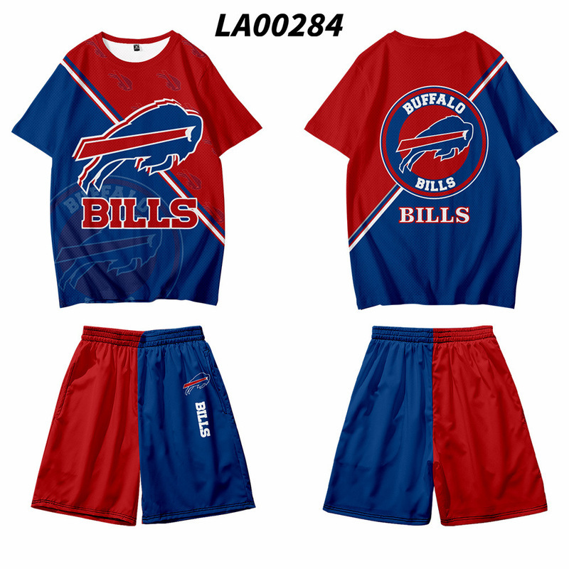 2021 traje de equipo uniforme de la NFL impresión digital impresión digital pantalones cortos de manga corta para hombres y mujeres todos los días se pueden fijar Z