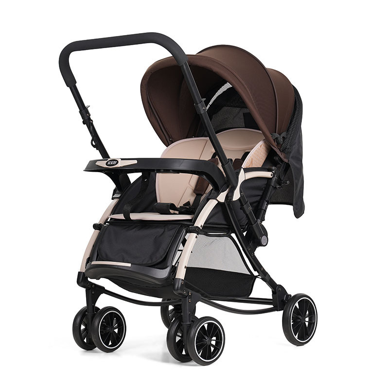 Baby Hao C3 Baby Stroller Is Lightweight and Foldable, with Two-Way Seating and Reclining Function, Cradle Swing Baby Stroller