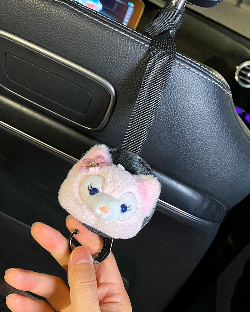 Asiento de automóvil, respaldo trasero, gancho pequeño, asiento de automóvil, lindo, gancho de asiento integrado en el automóvil, mujer de primera fila