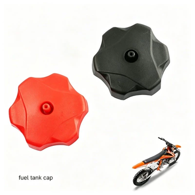 Off-road motorcycle Huayang KT65 85 250, Bosch 52mm inner and outer diameter, Cheetah fuel tank cap, oil bottle cap