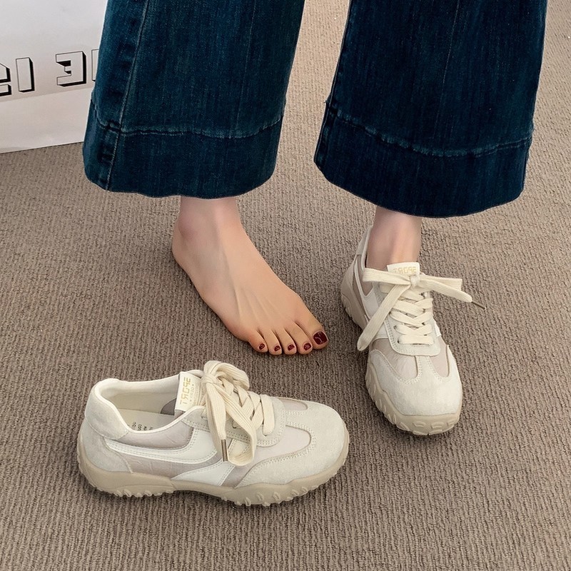 Thick-Soled White Shoes for Women 2025 New Hot Style Super Popular Forrest Gump Shoes Heightening Versatile Moral Training Shoes Casual Sports Shoes Thick-Soled White Shoes for Women 2025 New Hot Style Super Popular Forrest Gump Shoes Heightening Versatile Moral Training Shoes Casual Sports Shoes