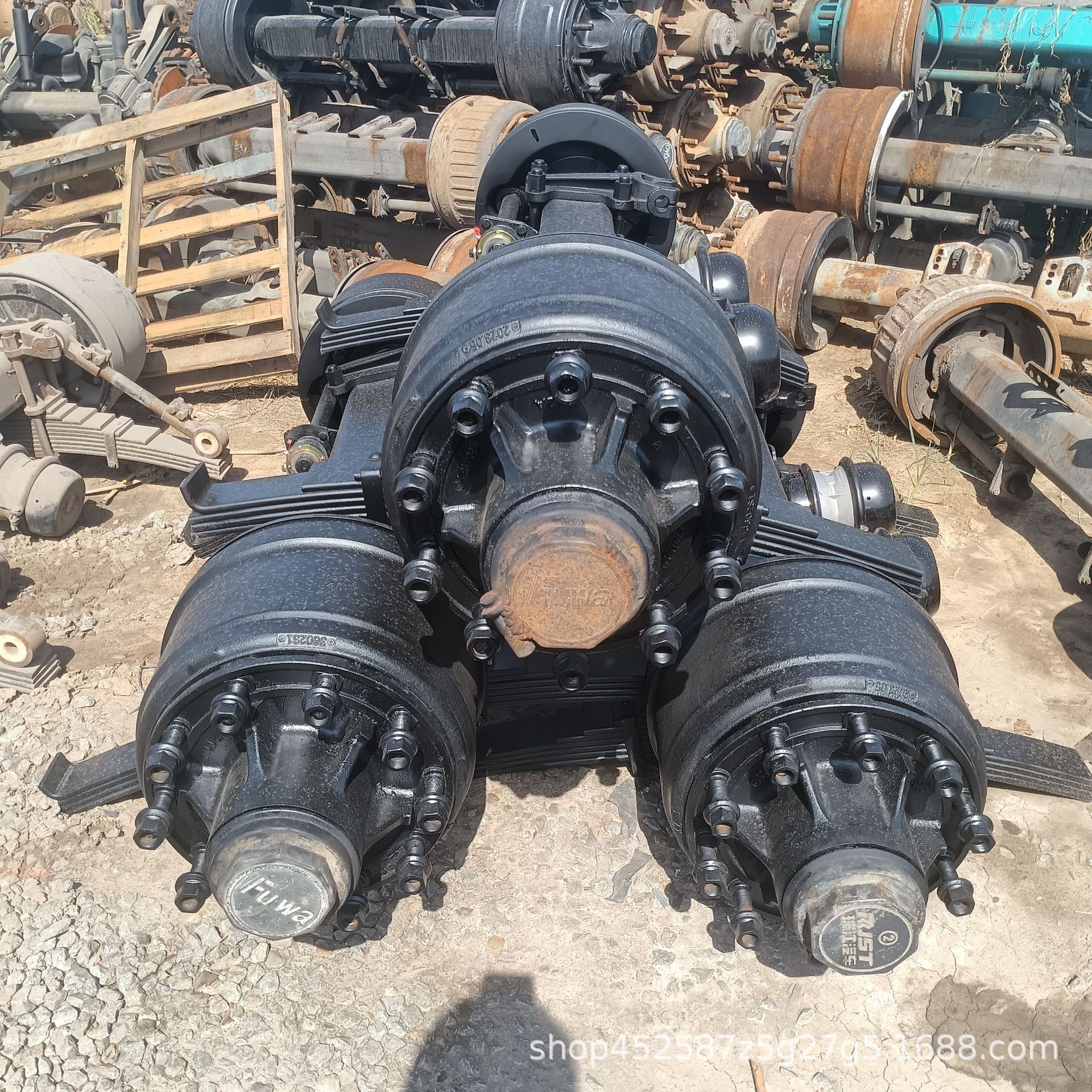 Direct sales from the manufacturer: African self-loading Fuhua trailer, bridge excavator, road roller, loader, and construction machinery