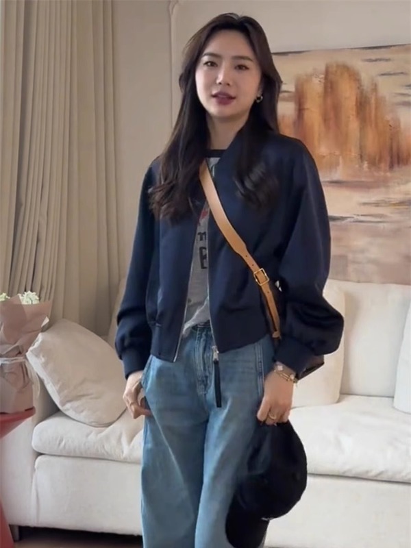 棒球服外套女短款秋季2025新款休闲宽松百搭洋气小个子夹克上衣|undefined