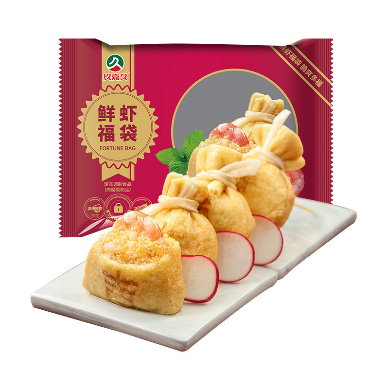 【新升级】玖嘉久鱼籽福袋鲜虾福袋鱼丸关东煮麻辣烫火锅丸子食材|undefined