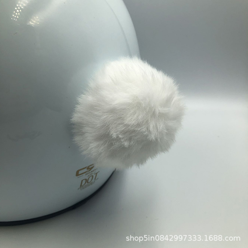 Personalized Helmet Decoration with Cat Ears, Trendy Helmet Accessory for Motorcycle, Electric Vehicle Riders, and Ski Helmets Modification