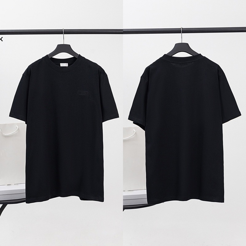 スポットハイバージョン Dijia S25 夏新作刺繍プリント Djia 高級トレンドシリーズカジュアル男女半袖 Tシャツ|undefined