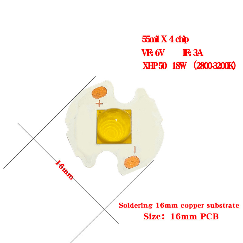 Dc 3v/6v/12v xhp 50電球t 6 xhp 70電球xhp 90 led 18-40w強光懐中電灯|undefined