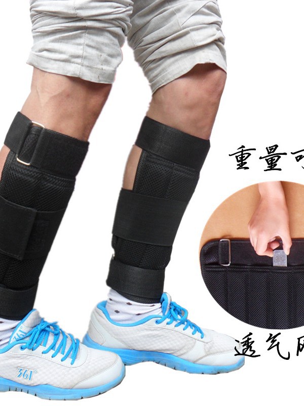 Bolsa de arena polainas Chaleco de soporte de peso conjunto completo de equipos de entrenamiento en ejecución bloque de plomo estudiante masculino corbata pulsera pierna bolsa de arena Deportes