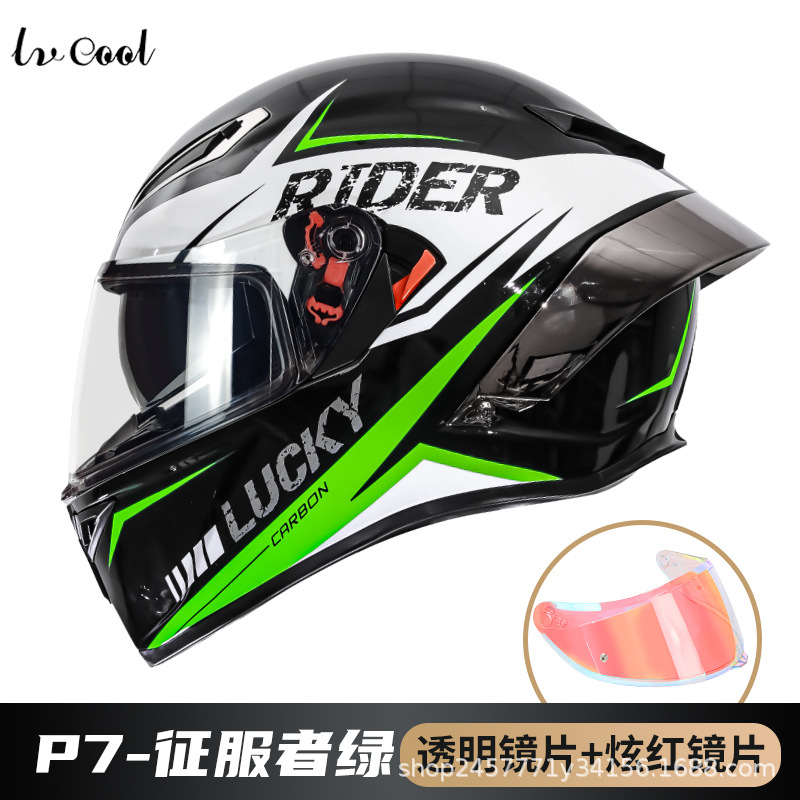 3C certificado casco de la motocicleta de fábrica al por mayor DOT Comercio exterior casco Nacional Estándar Clase A Four Seasons Universal