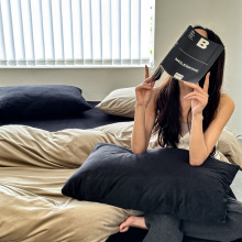 美拉德混搭 | 天鹅绒四件套良品加厚法兰绒四件绒布绒布静电床品