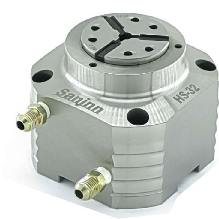 厂家供应HS立式气（油）压型橡胶夹头 现货高精密橡胶夹头