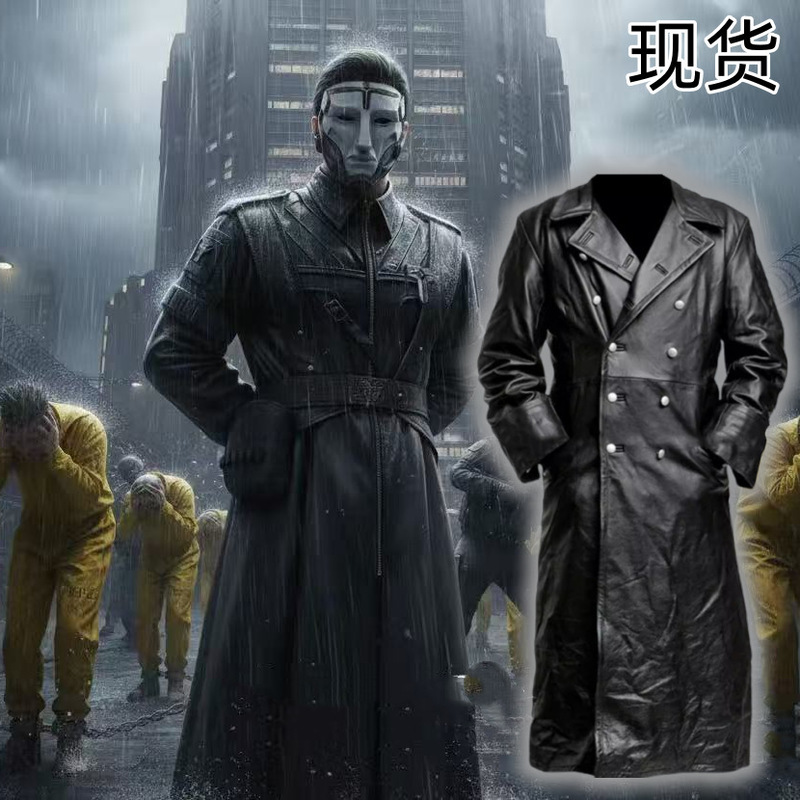 Delta Force Warden Cosplay Costume Gerhorst Clothing Coat Leather Jacket Cosplay Apparel Accessories Delta Force Warden Cosplay Costume Gerhorst Clothing Coat Leather Jacket Cosplay Apparel Accessories