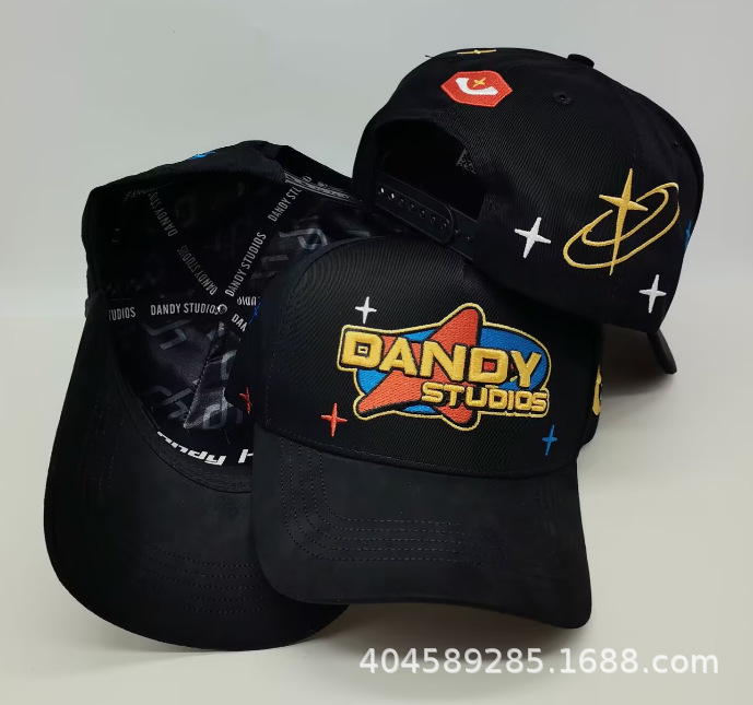 Pop hip hop tendencia DANDY gorra de béisbol gorra ajustable animada gorra de béisbol hip hop hombres y mujeres al por mayor
