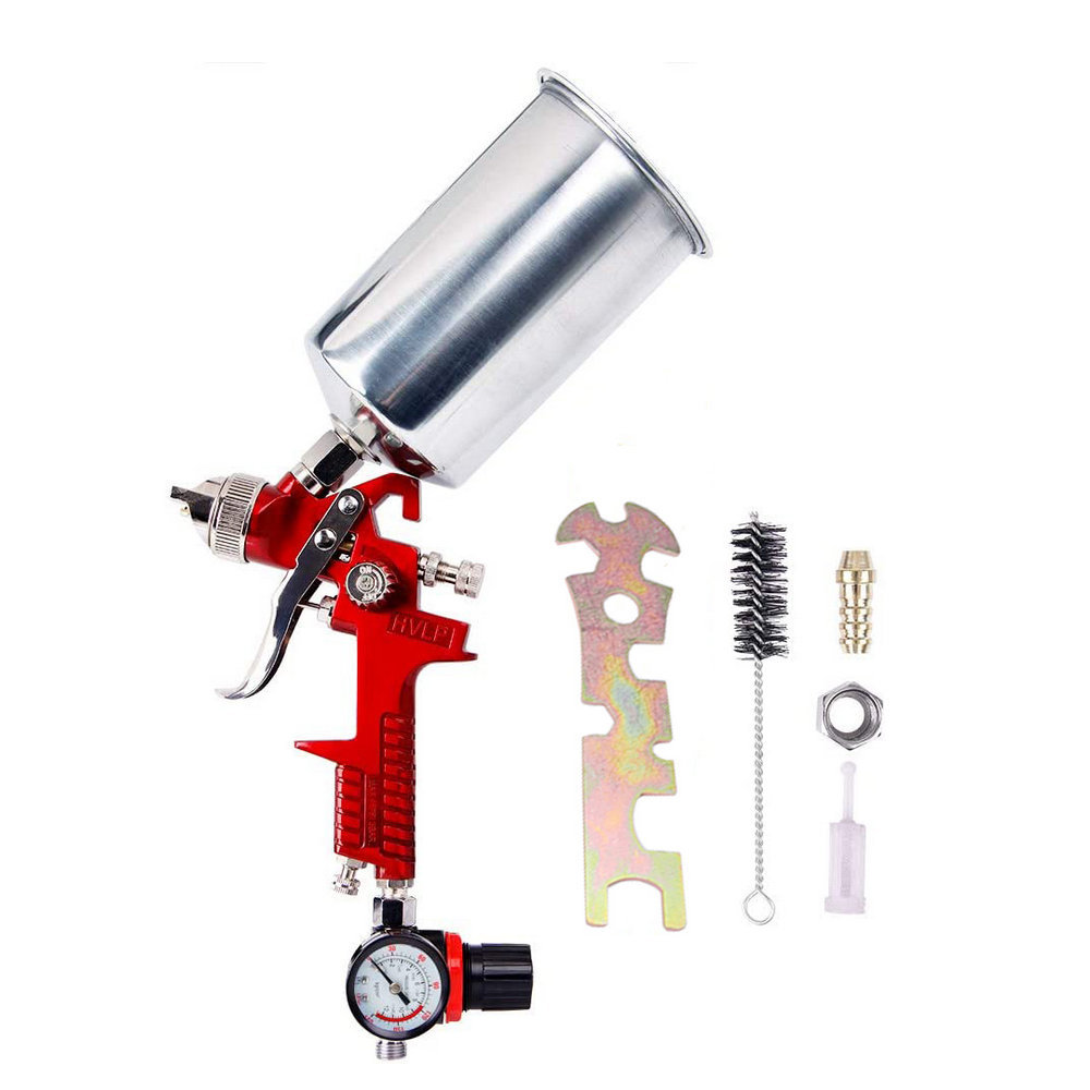 Suministro directo transfronterizo de alta atomización PISTOLA DE PULVERIZACIÓN olla pistola H827 muebles coche imprimación pistola pintura spray pistola traje de pistola