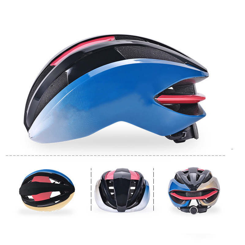 Cross-border bicycle helmet professional pneumatic broken wind road bike riding helmet adult mountain bike helmet