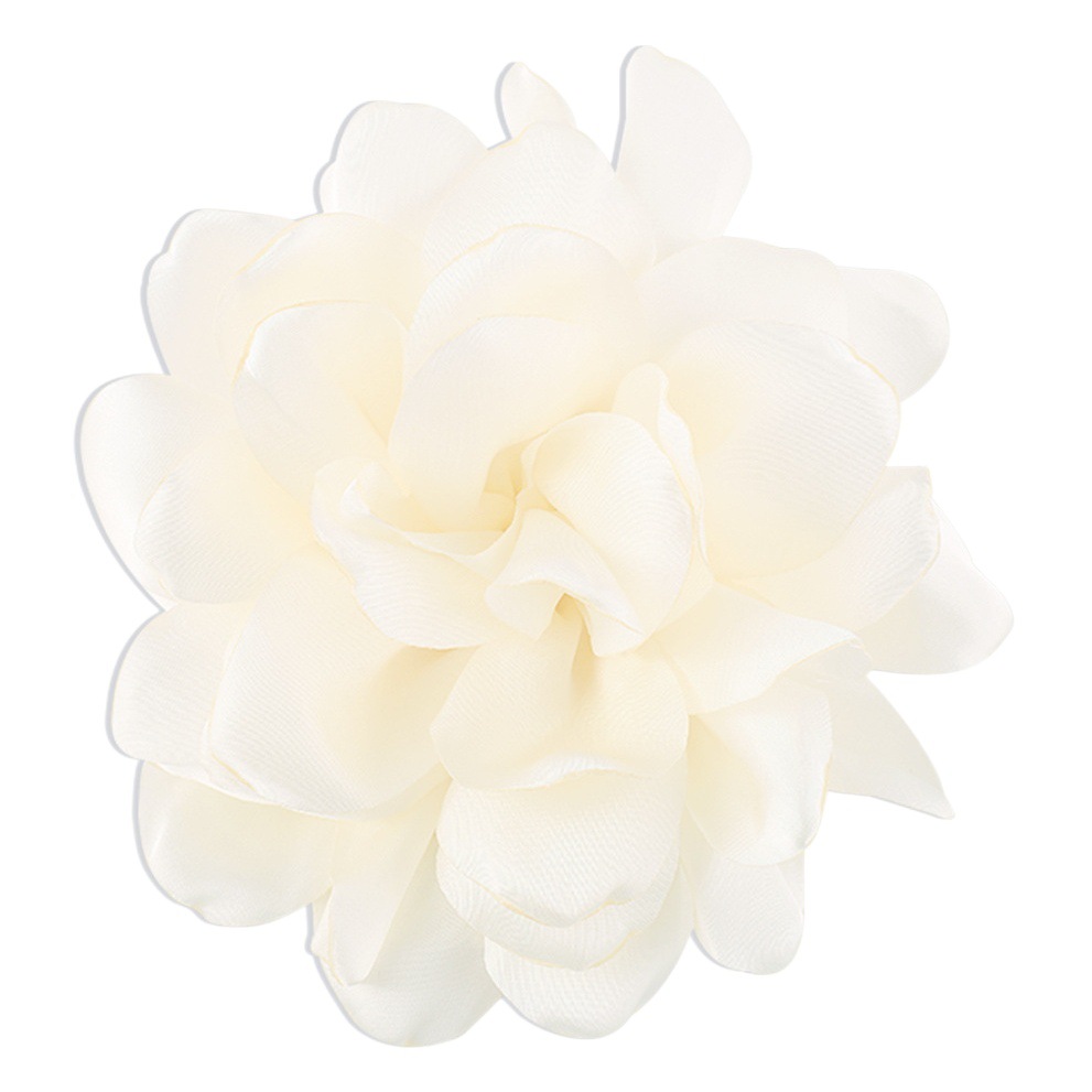 X0346 europeo y americano retro hecho a mano de tela Rosa broche moda Chanel estilo creativo tridimensional flor geométrica ropa