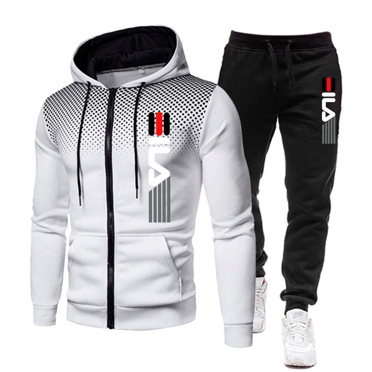 Men's Fleece Tracksuit Set - Image 5