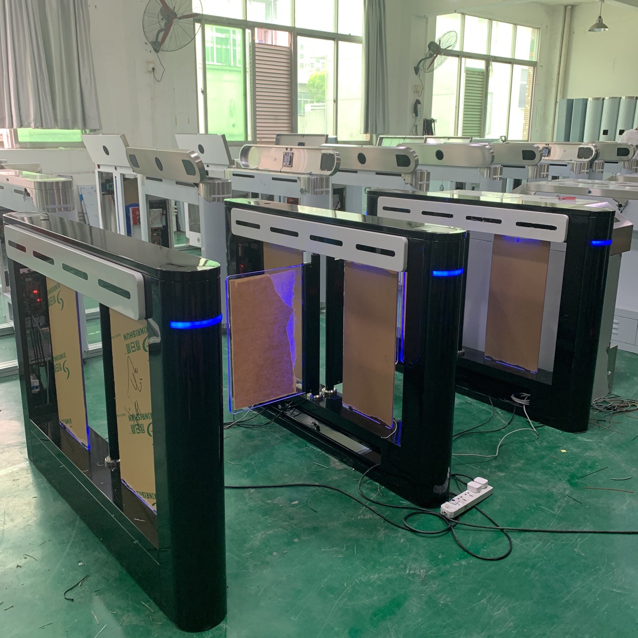 人行通道豪华小摆闸人脸识别闸机小区景区健身房入口门禁道闸X20