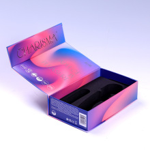 厂家定制翻盖礼盒保健品盒海绵垫包装纸盒成人用品情趣玩具礼品盒