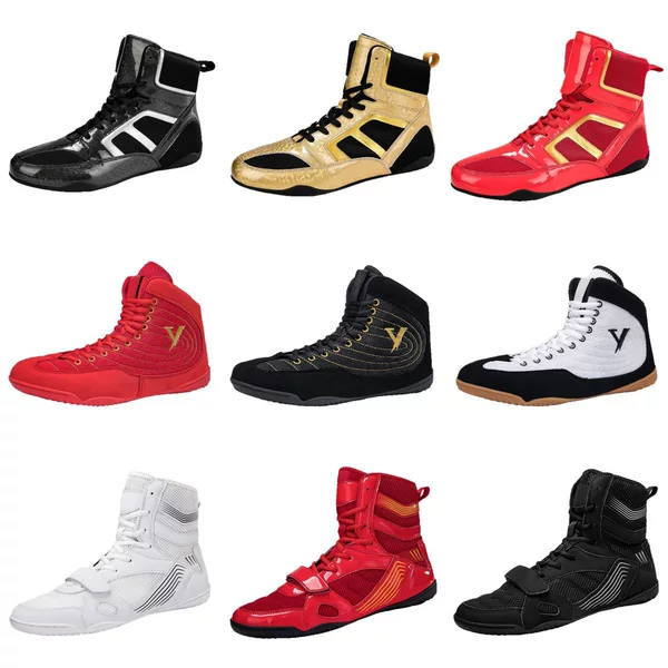 2026 New Model Direct Sales from the Manufacturer, Unisex Anti-Slip and Anti-Fall Boxing Shoes, Lightweight and Wear-Resistant Wrestling Shoes for Combat Training