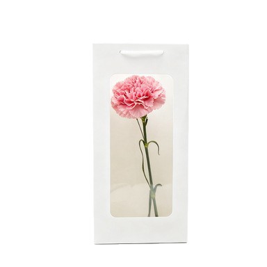 现货透明开窗鲜花礼物包装花束礼品手提礼袋