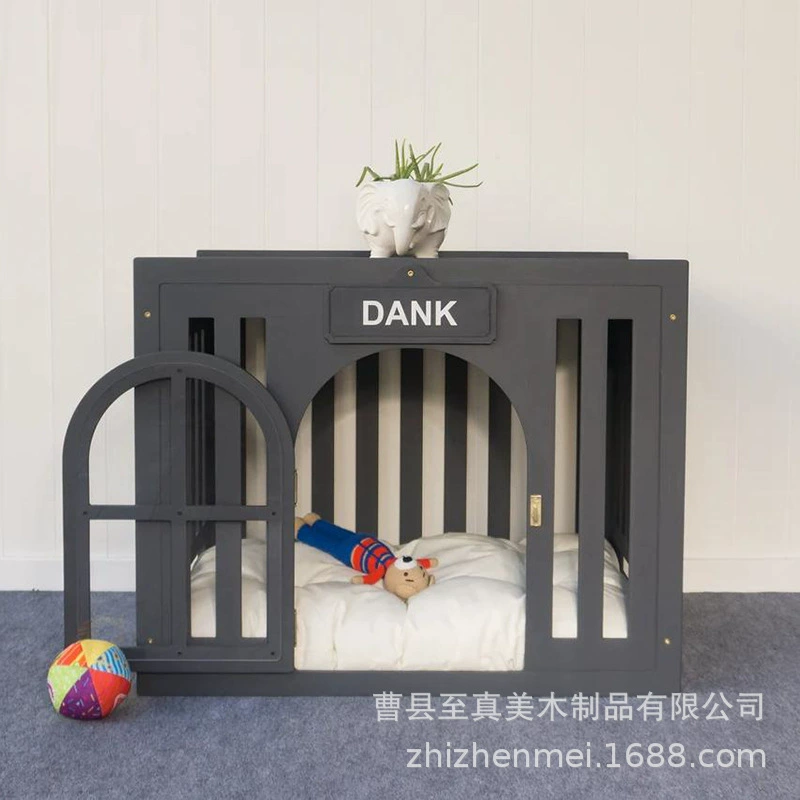 Забор для собак клетка для собак Крытый забор для средних и маленьких собак утолщенный и усиленный питомник корги Dog Villa