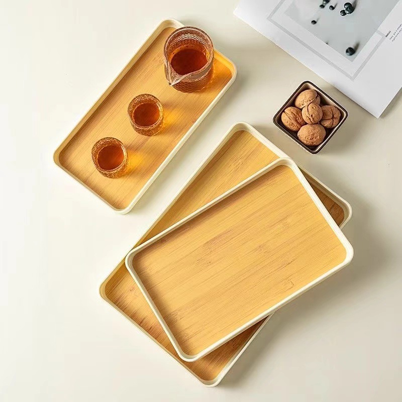 Bandeja de taza de agua para el hogar, taza de té, plato de té, plato de frutas, taza de té, juego de té, plato de almacenamiento
