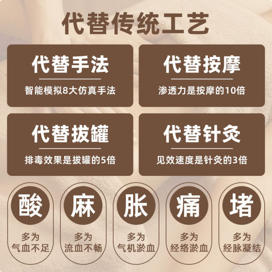 Beauty salon lucky cat health instrument Jiali Wantong master meridian butterfly shoulder and neck massage dredge beauty instrument