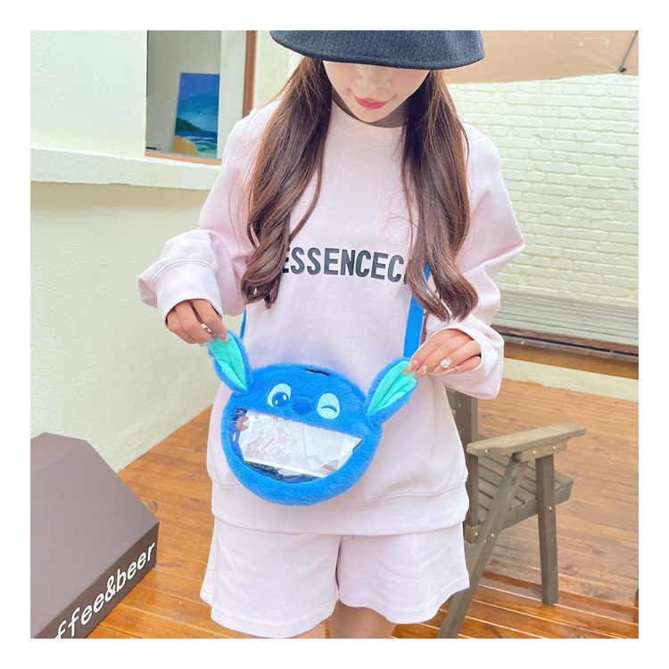 Creative storage bags, tissue boxes, cartoon cat pen cases, soothing plush toys, cute and stress-relieving doll bags undefined