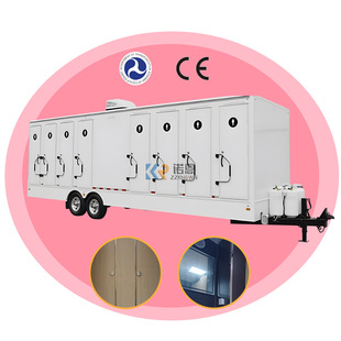 Multiple Outdoor Eco-Friendly Public Toilets, Mobile Toilets for Scenic Areas, Trailer Space Capsule Stall Carts, Houseboats, and Camper Trailers