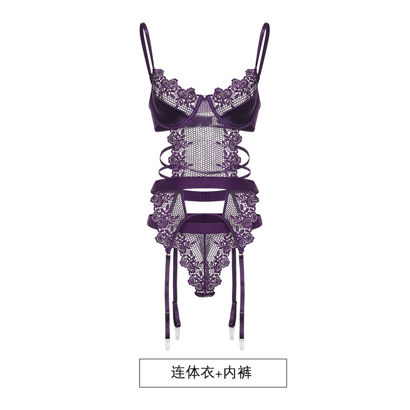 보라색 [점프수트+속옷]