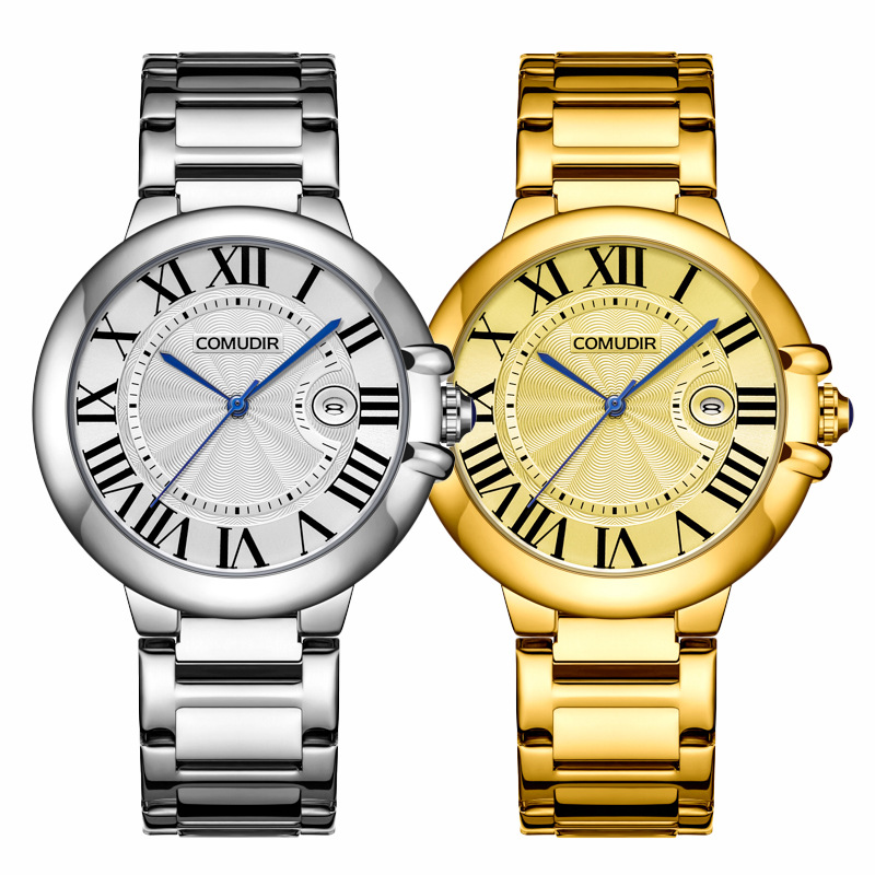 Popular Blue Balloon Women's Watch Genuine Leather Fully Automatic Waterproof Fashion Business Quartz Watch Women's Factory Direct Delivery