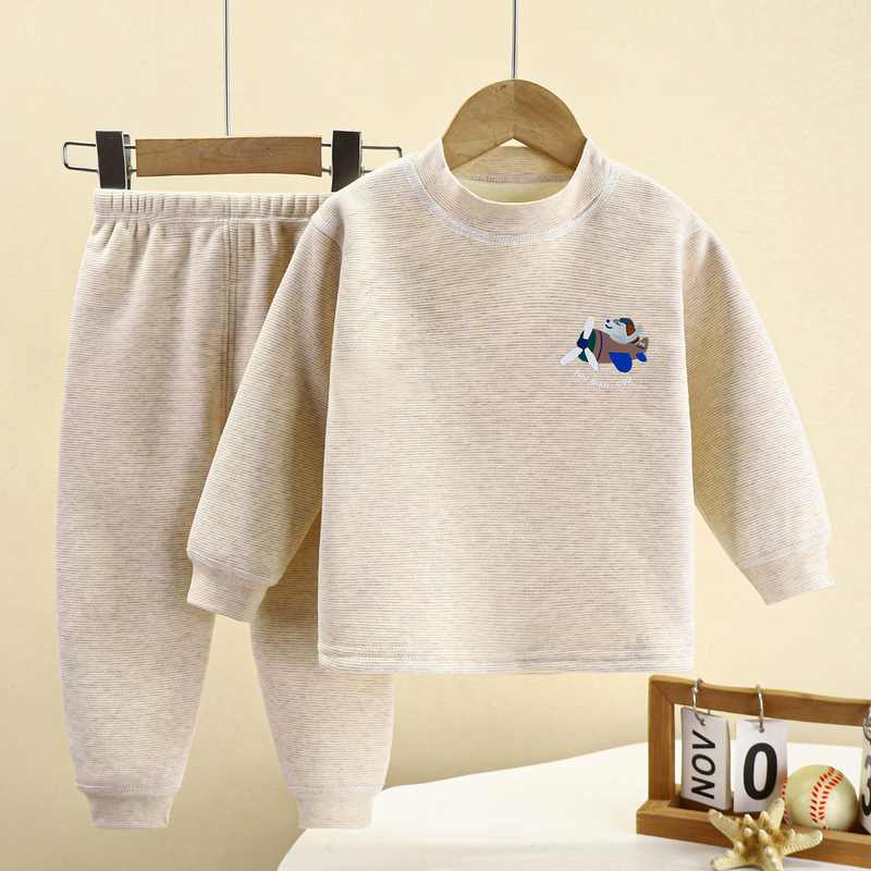 子供用ベルベット保温服セット子供用パジャマ|undefined