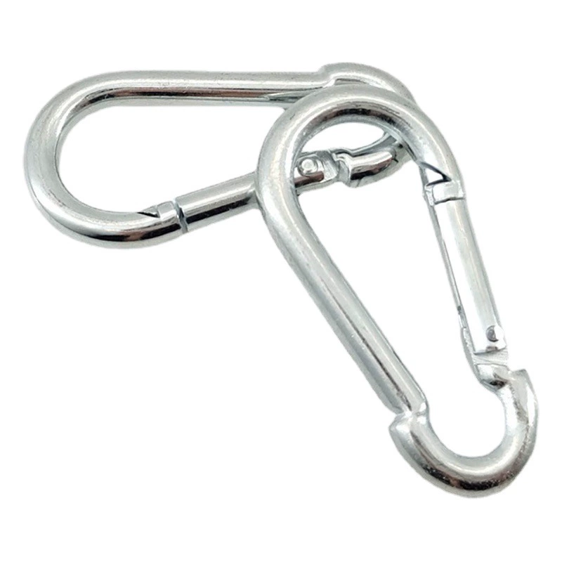 Оцинкованный пружинный крюк Открытый Альпинизм Пряжка тыквы Пряжка M4 ~ M10 соединительное кольцо Защитная Пряжка Прямая продажа с завода на складе