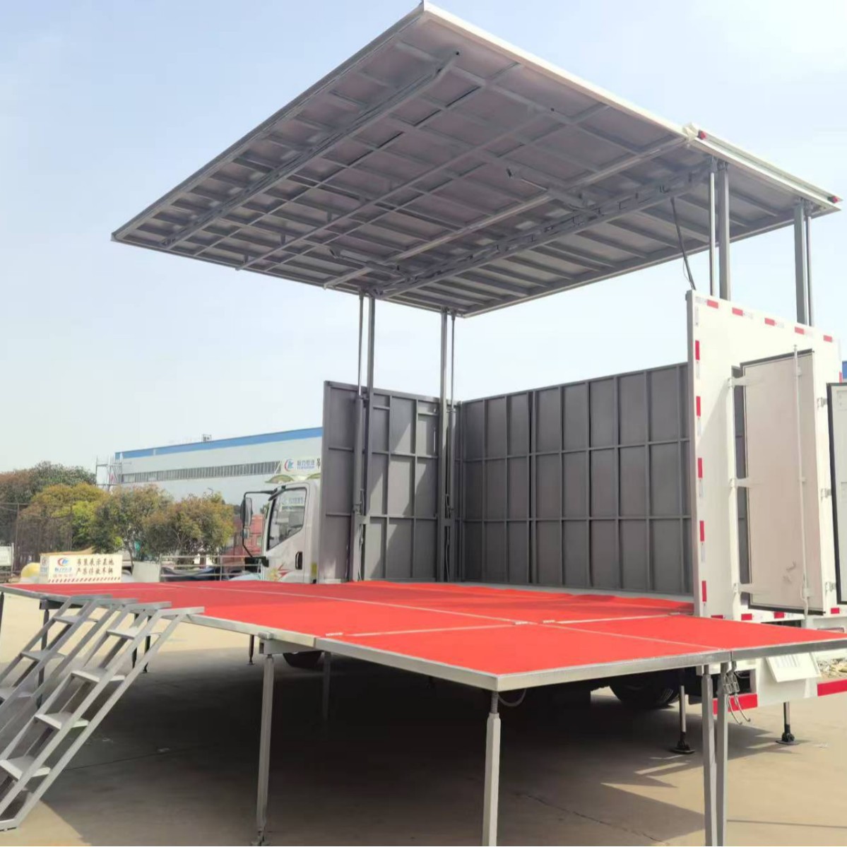 程力汽车 LED舞台车 解放中型流动舞台演出车可分期付款厂家直销