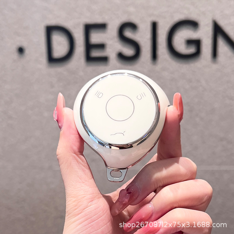 Suitable for Nezha Upro Key Cover U2 Round Aya New Energy L Car 2023 Model-Ii Nezha X Shell V Bag S Buckle Gt