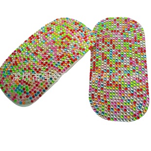 Mouse sticker Diamond cover plastic plastic shell rhinestone electronic products Diamond-embedded diamond sticker