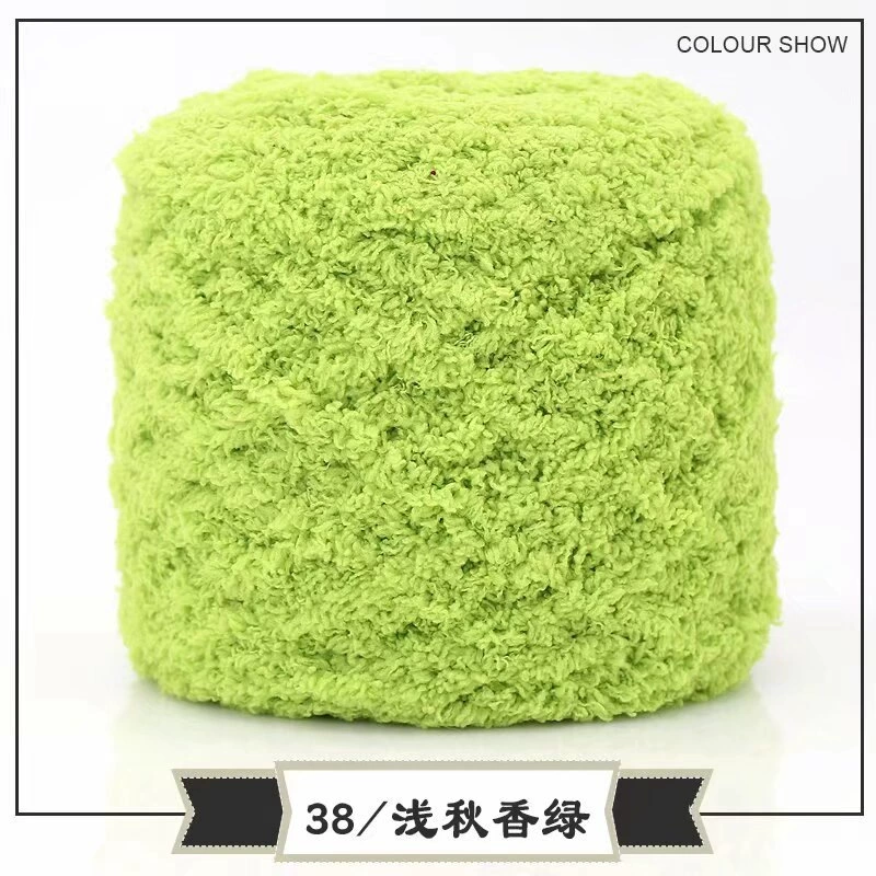 Королевская бархатная пряжа (Coral Velvet) 100 г, толщина 4 мм, детский шарф и ткань для полотенец, многоцветный