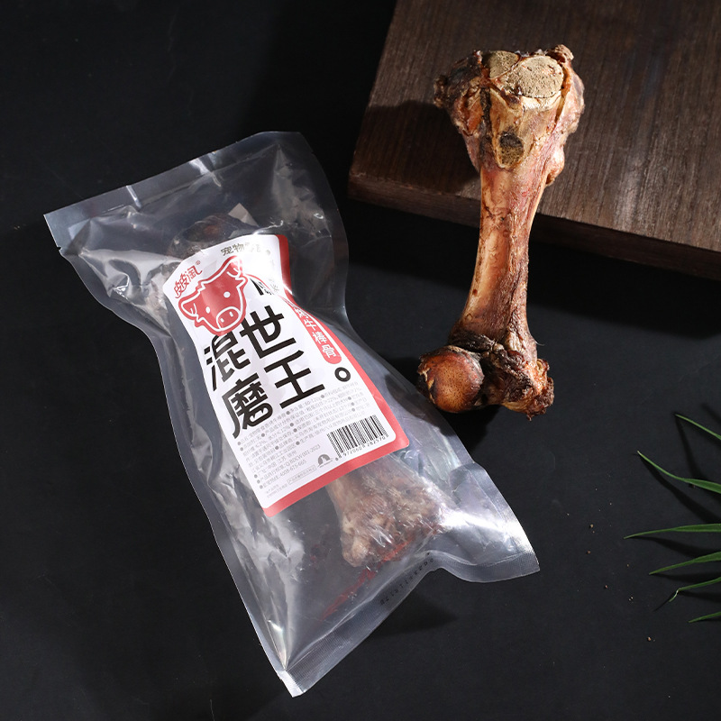 Snack de dientes molares para perros, huesos de vaca asados, extra grandes, limpiadores de dientes para perros de tamaño medio y grande, calcio, bocadillos para perros de mascota.