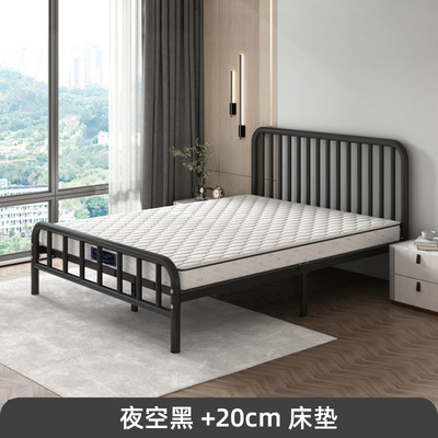 r^ベッド モダン シンプル アイアンベッド 1.5m ダブル 1.8 子供用 アイアンベッド 賃貸住宅 アイアンフレーム 北欧 シングル 1.2m|undefined