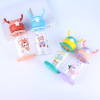 Summer cartoon children's straw, suspenders, plastic teapot with glass for elementary school students