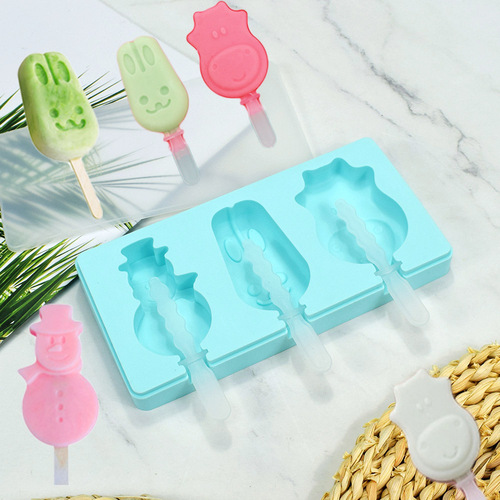 Ice cream mold silicone food grade household homemade ice cream grinder popsicle popsicle ice cream sorbet model