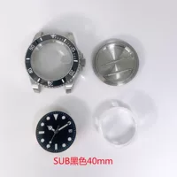 SUB Часы Аксессуары 40MM Корпус из нержавеющей стали Подходит для Pearl 2813/8215 Механическое движение Sapphire Зеркало